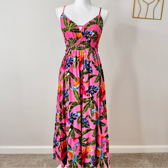 NWT Boutique Tropical Sweetheart Dress (S) - Picture 4 of 6